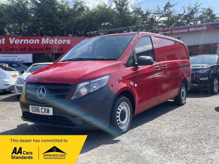 2016 Mercedes-Benz Vito 111CDI Van PANEL VAN DIESEL Manual