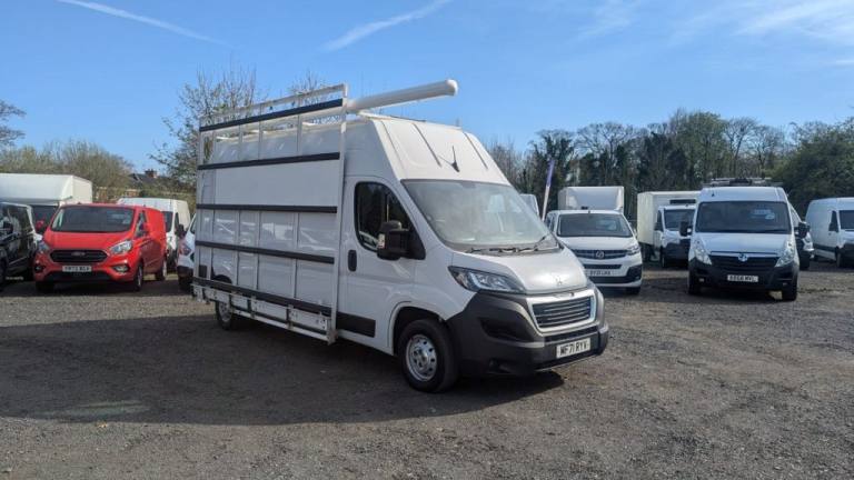 2021 Peugeot Boxer Glass Carrier / Frail Van L3 H3 Professional 140 PS Blue Hdi 335 With Air C Pa...