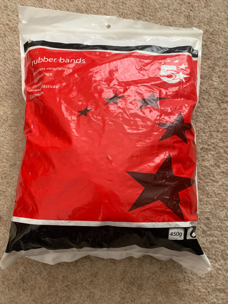 Ideal for an office 5star rubber bands 450g