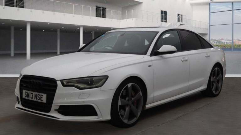 2013 Audi A6 Saloon 3.0 BiTDI V6 Black Edition Tiptronic quattro Euro 5 (s/s) 4dr SALOON Diesel A...
