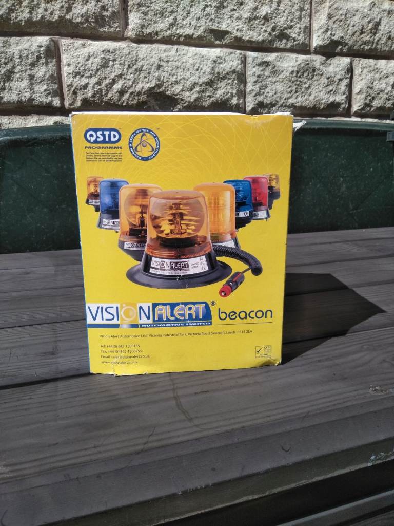 Brand new in box unused vision alert flashing beacon £20