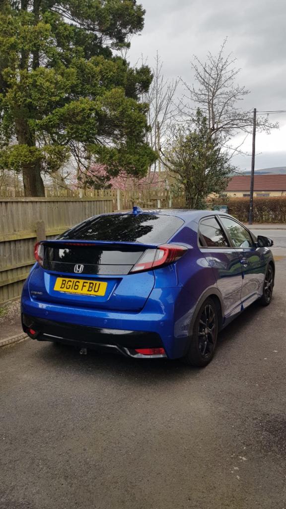 Honda, CIVIC, Hatchback, 2016, Manual, 1798 (cc), 5 doors