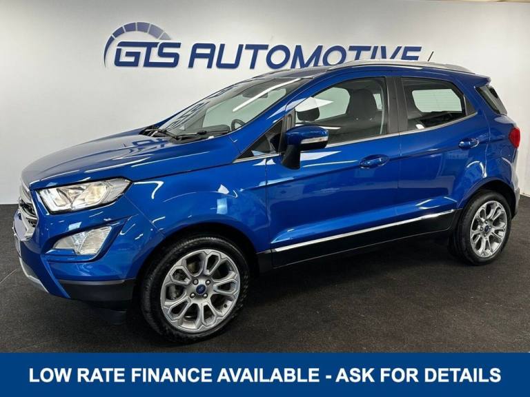 2019 Ford Ecosport 1.0 TURBO ECOBOOST TITANIUM AUTO 125 BHP + SAT NAV + REAR CAMERA HATCHBACK Pet...