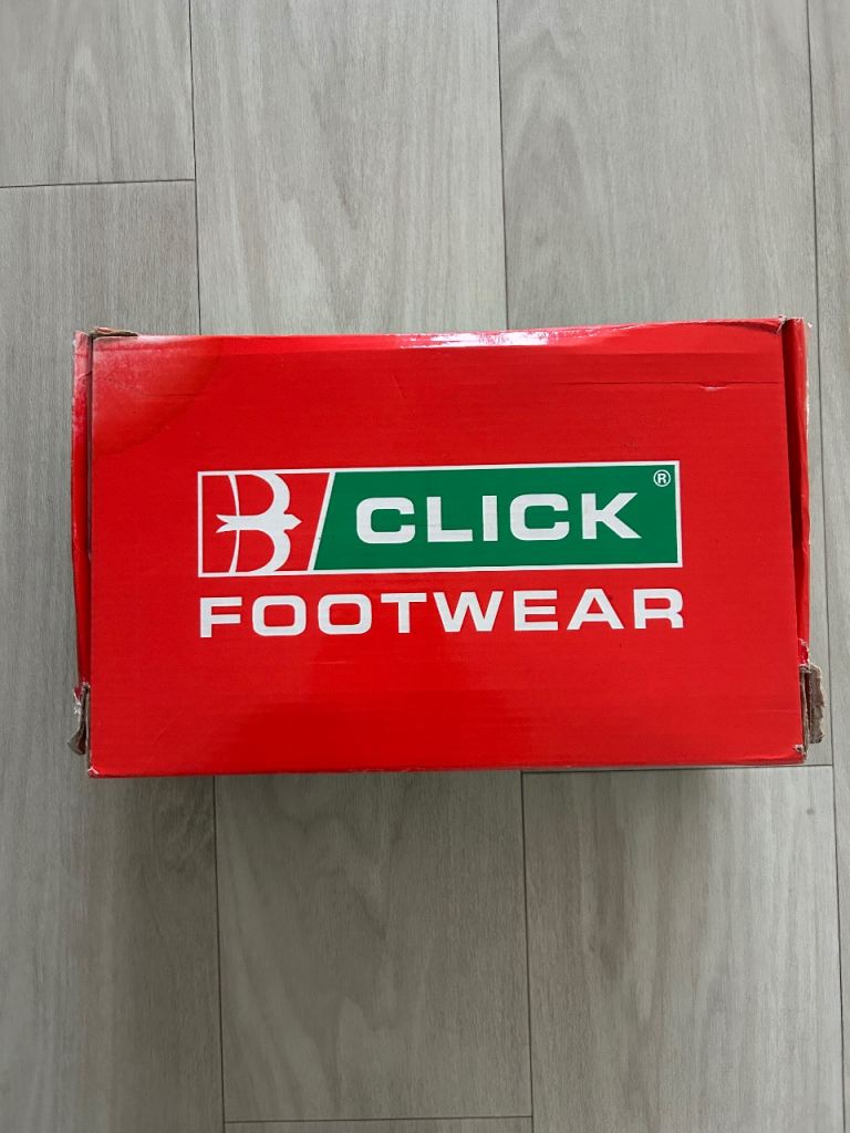 Mens black workwear size 10 reinforced toe shoes