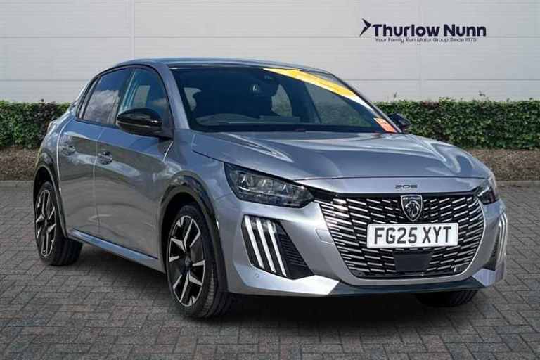 2025 Peugeot 208 1.2 PureTech GT Hatchback 5dr Petrol Manual Euro 6 (s/s) (100 ps) Hatchback Petr...