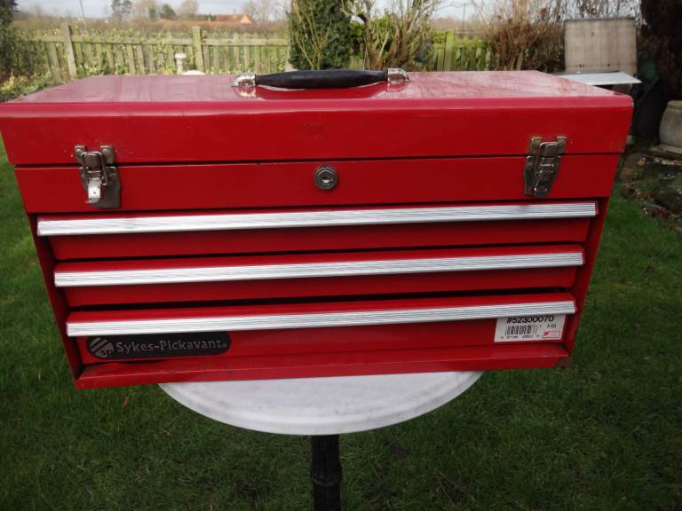 TOOL BOX / TOP BOX ~ SYKES PICKAVANT ~ 3 DRAWERS ~ 