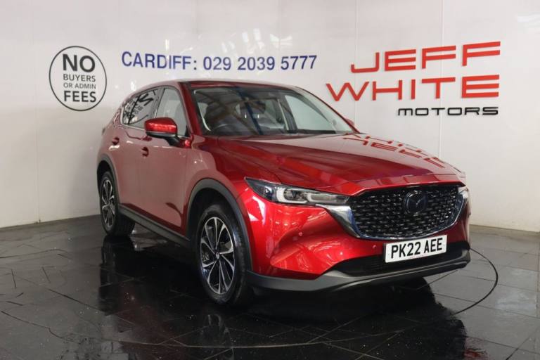 image for 2022 Mazda CX-5 2.2 SKYACTIV-D Sport  5dr Auto (FULL BLACK LEATHER) ESTATE Diesel Automatic