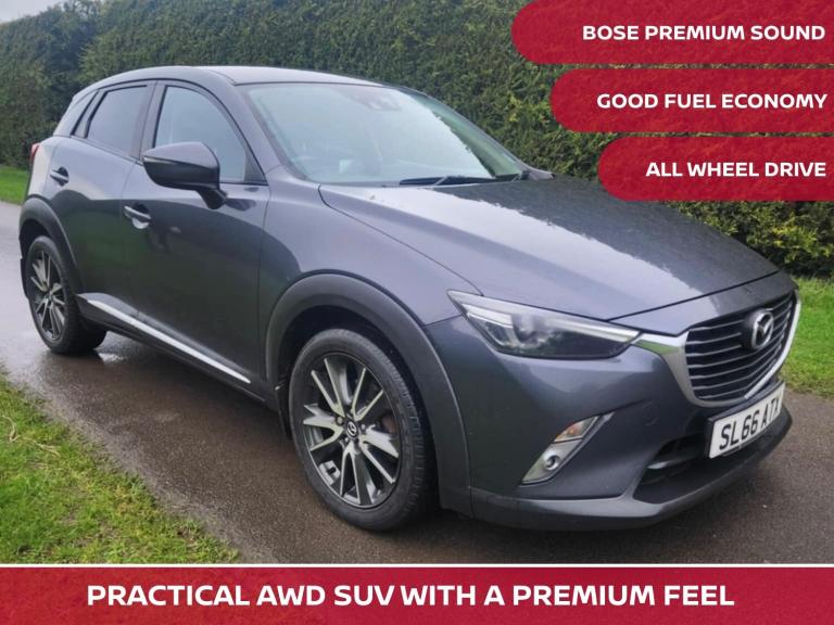 2016 Mazda CX-3 1.5d Sport Nav 5dr AWD HATCHBACK Diesel Manual
