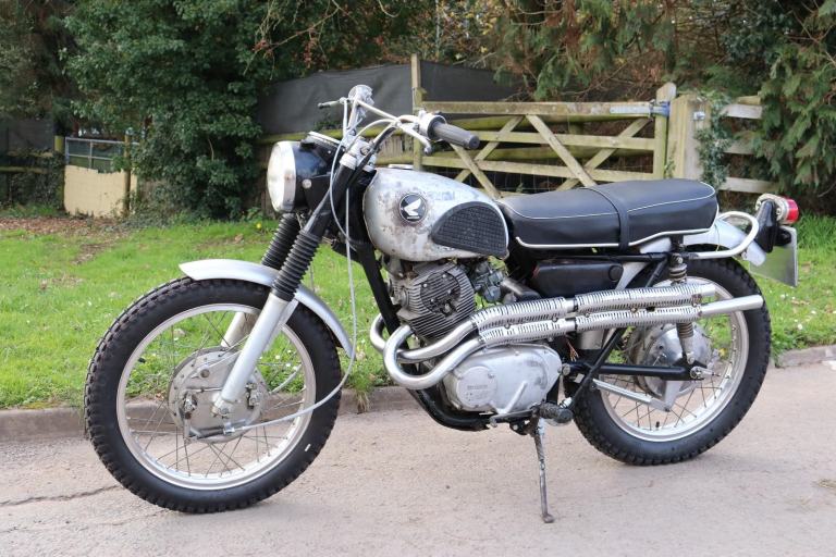 Honda CL77 CL 77 1967 Restoration Project 