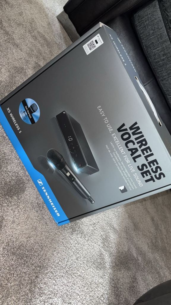 Wireless Senheiser Vocal Set