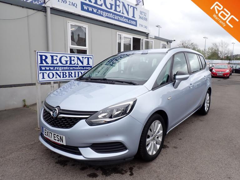 2017 Vauxhall Zafira Tourer 1.4i Turbo Design MPV 5dr Petrol Manual Euro 6 (140