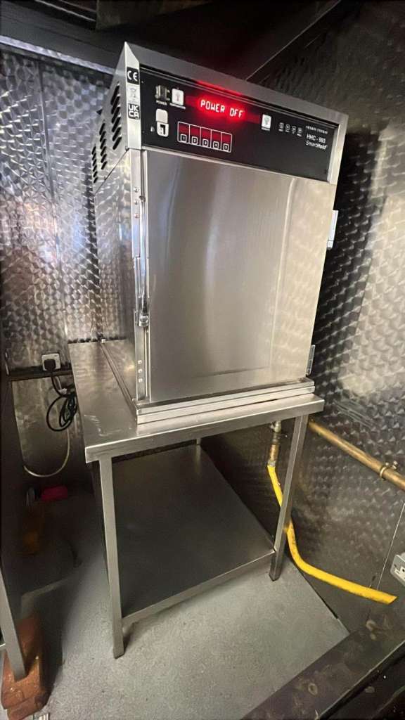A Henny Penny HHC hot holding cabinet