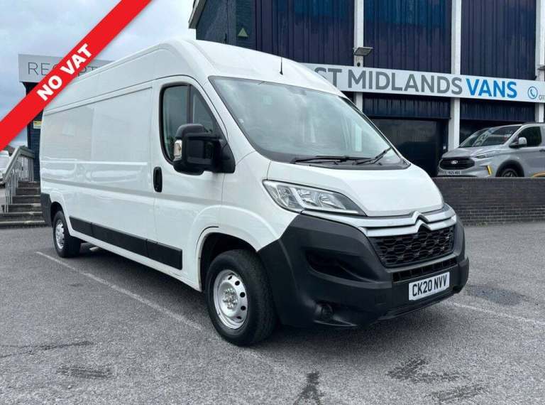 2020 Citroen Relay 2.2 BlueHDi H2 Van 140ps Enterprise PANEL VAN DIESEL Manual