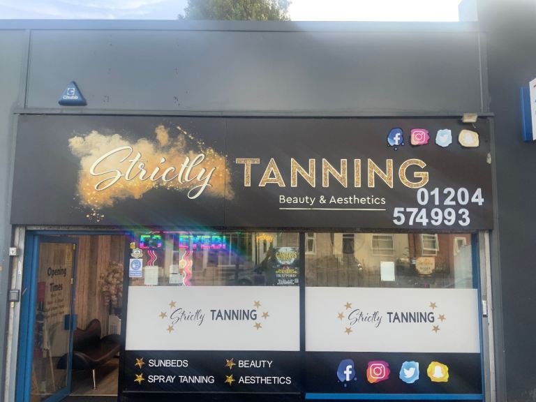 Tanning and beauty salon for sale 