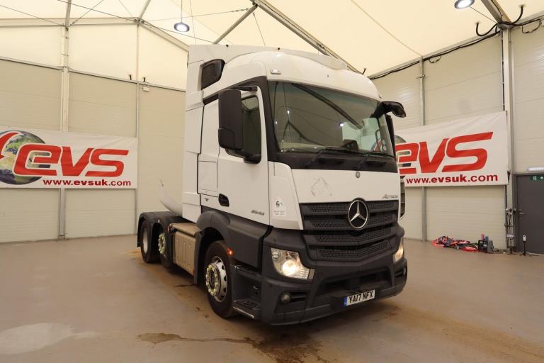 2017 (17 PLATE) Mercedes Benz Actros 2543 6x2 Euro 6 Tractor Units