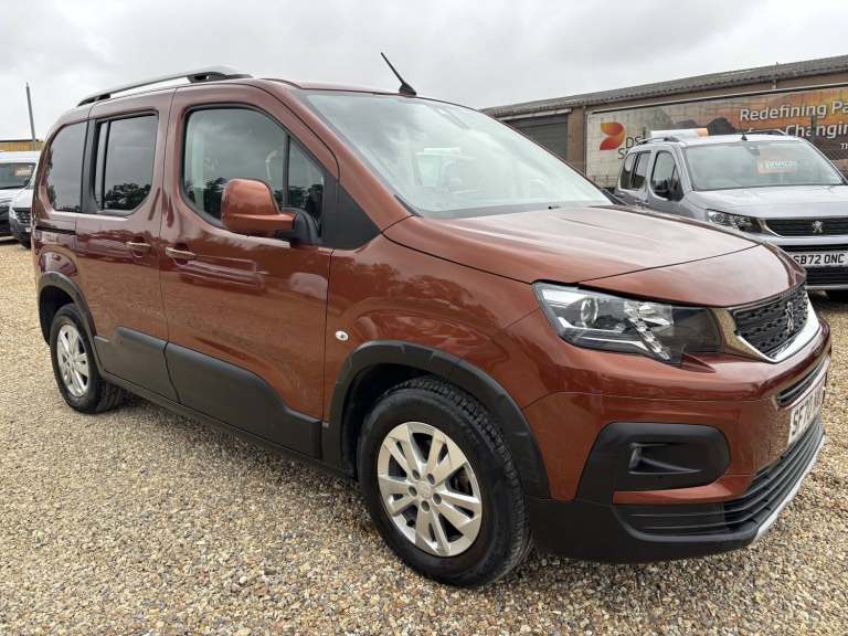 2021 Peugeot Rifter WAV WHEELCHAIR ACCESSIBLE VEHICLE 1.5 BlueHDi Allure Premium MPV Diesel Manual