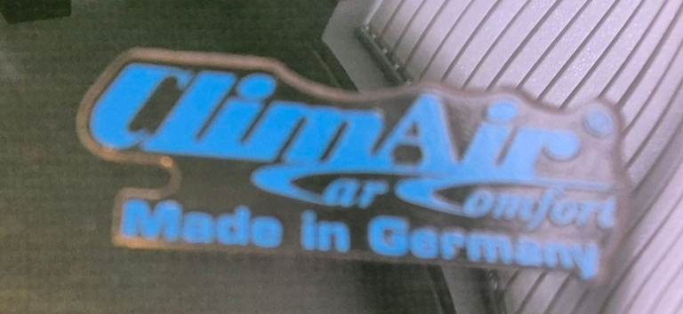 CLIMAIR GENUINE FRONT WINDOW WIND DEFLECTORS FORD FIESTA MK7 3 DOOR .