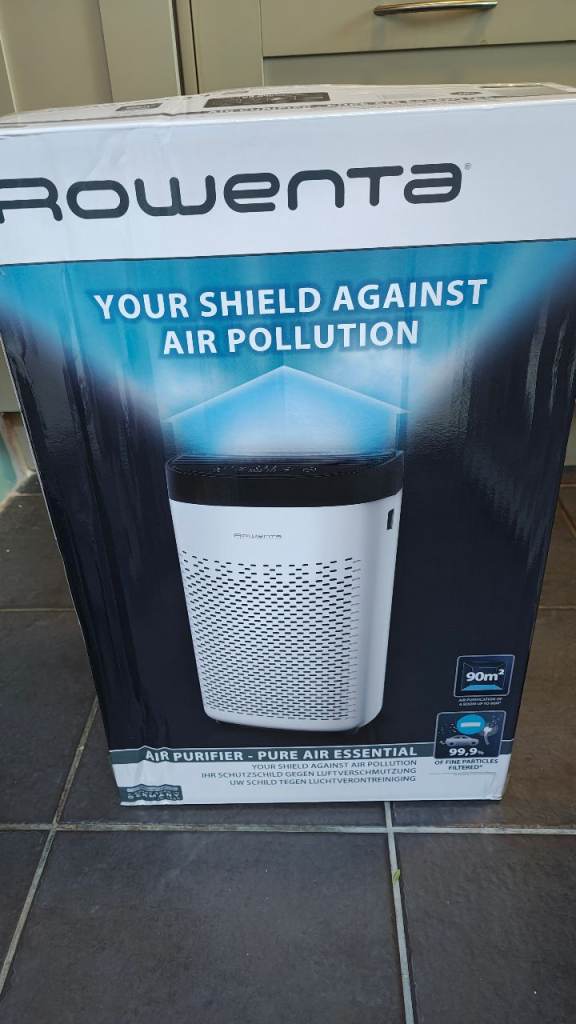 Rowenta Air Purifier Pure Air Essential – Boxed