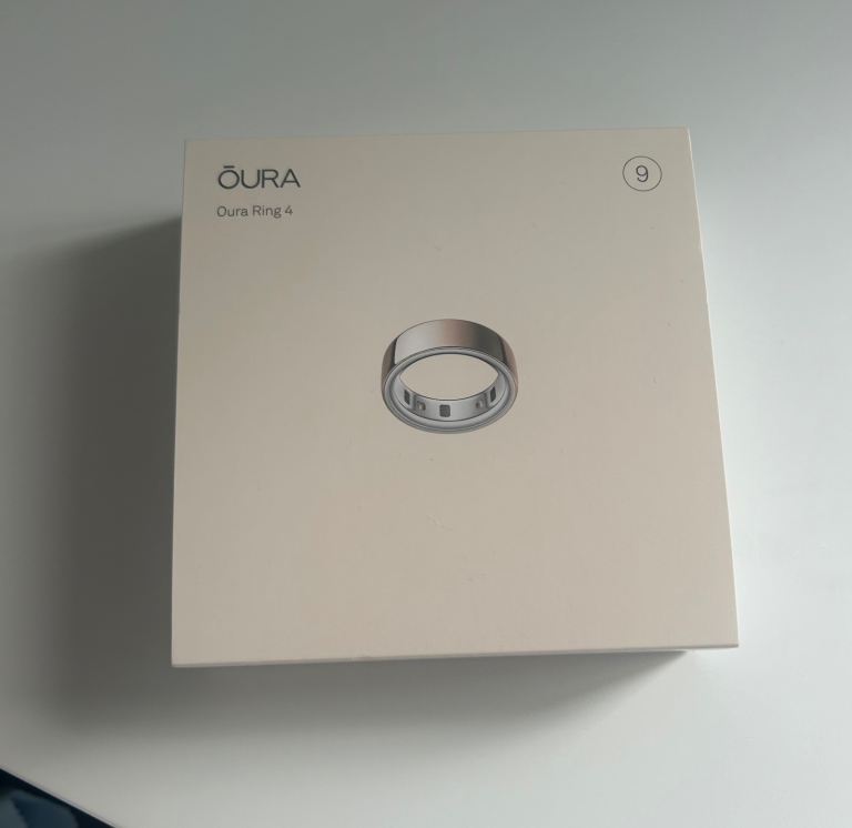 NEW Oura Ring 4 – Rose Gold, Size 9