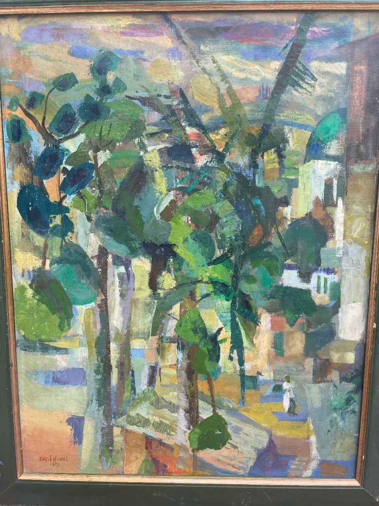 Basil Nubel oil 1967