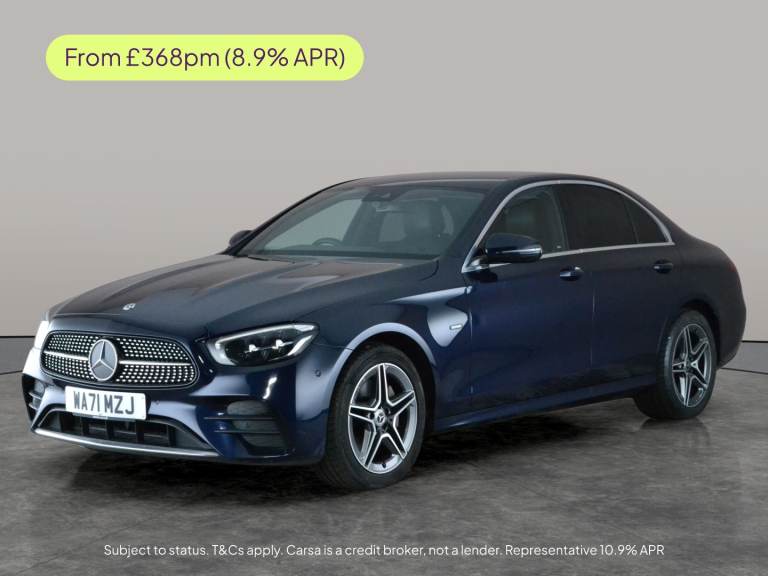 2021 Mercedes-Benz E Class 2.0 E300e 13.5kWh AMG Line Edition Saloon 4dr Petrol Plug-in Hybrid G-...