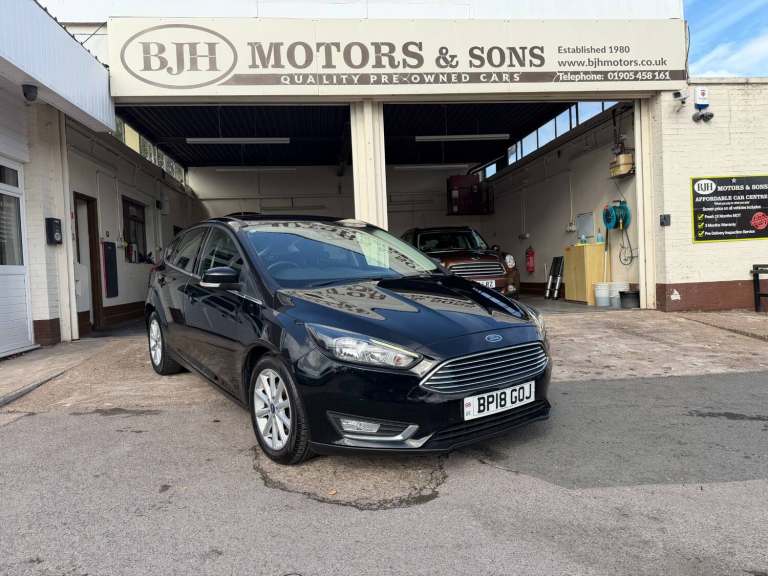 2018 Ford Focus Ford Focus 1.0 EcoBoost 125 Titanium 5dr HATCHBACK Petrol Manual