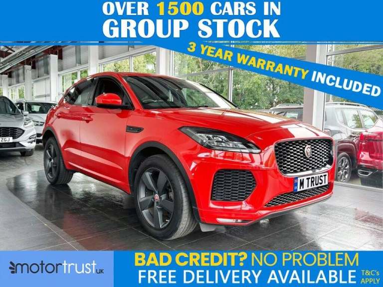 2019 Jaguar E-Pace 2.0 D150 Chequered Flag SUV 5dr Diesel Auto AWD Euro 6 (s/s) (150 ps) 2 FOR ES...