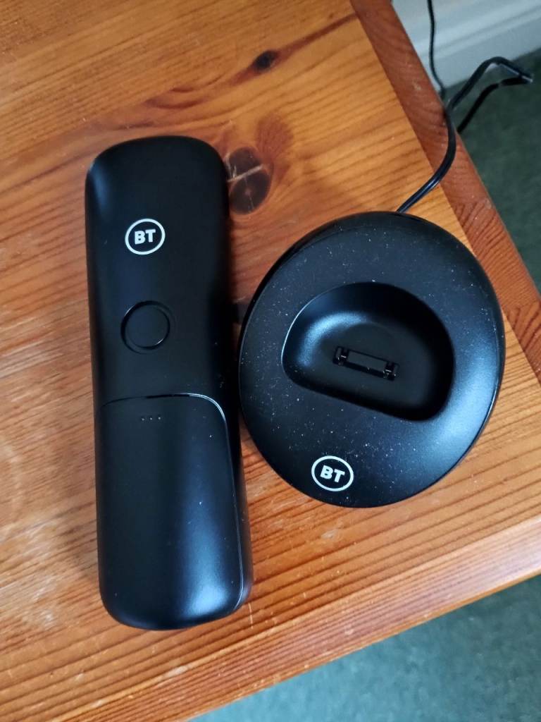 BT Everyday Cordless Landline Twin Pack