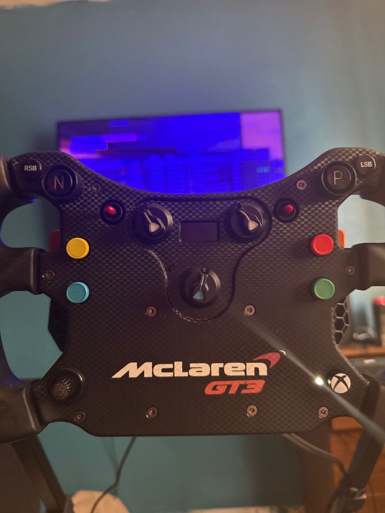 Fanatec wheel base and pedals, Xbox 