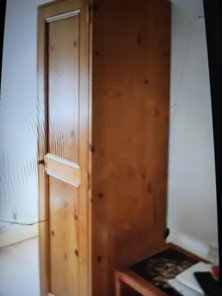 Bargain !! Pine, Single Wardrobe, solid wood, excellent condition .