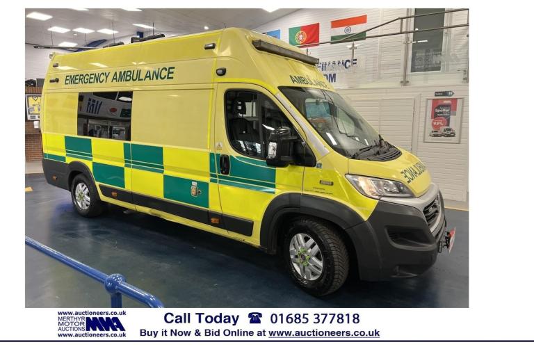 2016 Fiat Ducato 42 MAXI 3.0 MULTIJET POWER 180PS AMBULANCE / CAMPER ----------------------- NA D...