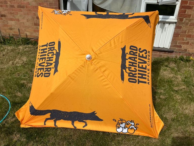 Orchard Thieves Garden umbrella /parasol Garden Beach orange 
