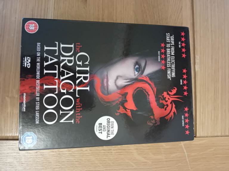 Dvd The girl with the dragon tattoo 