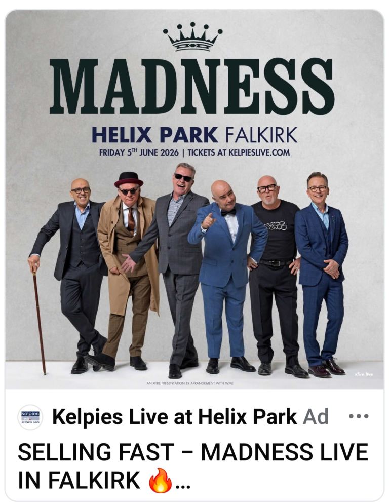 Madness tkts, 2 incl. Queue skip tkts