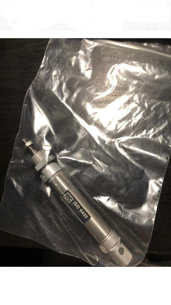 Brand New - RS PRO Pneumatic Roundline Air Cylinder ISO 6432 Series - Double Acting 