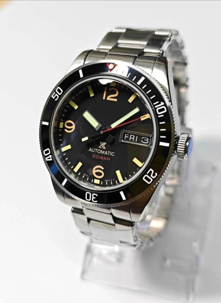 Overland Diver With Seiko movement NH36 Day Date Auto 39mm S Mod Sapphire