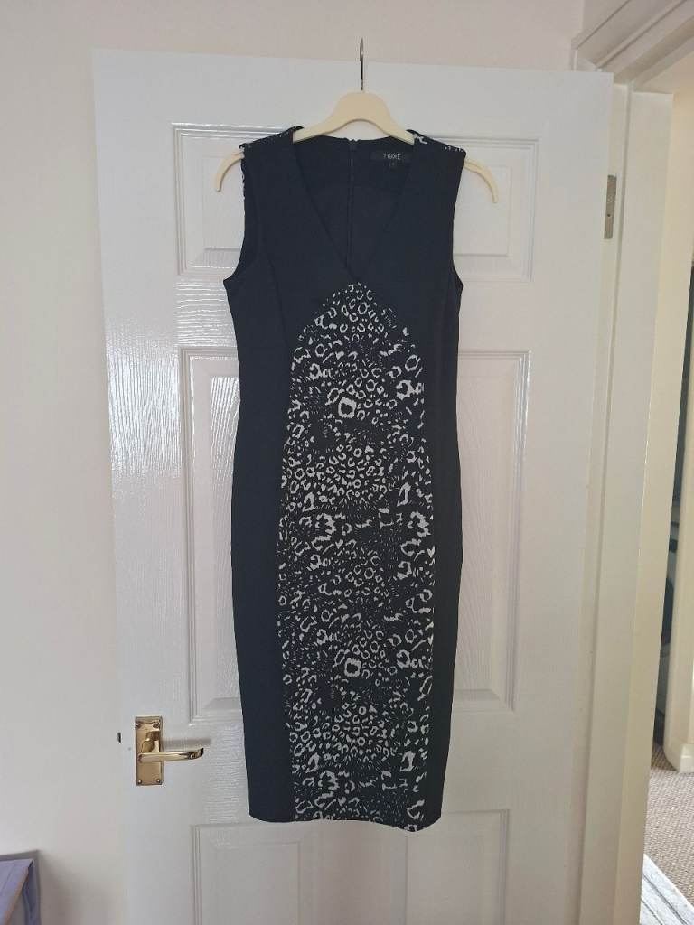 Next women's Black and white dress
