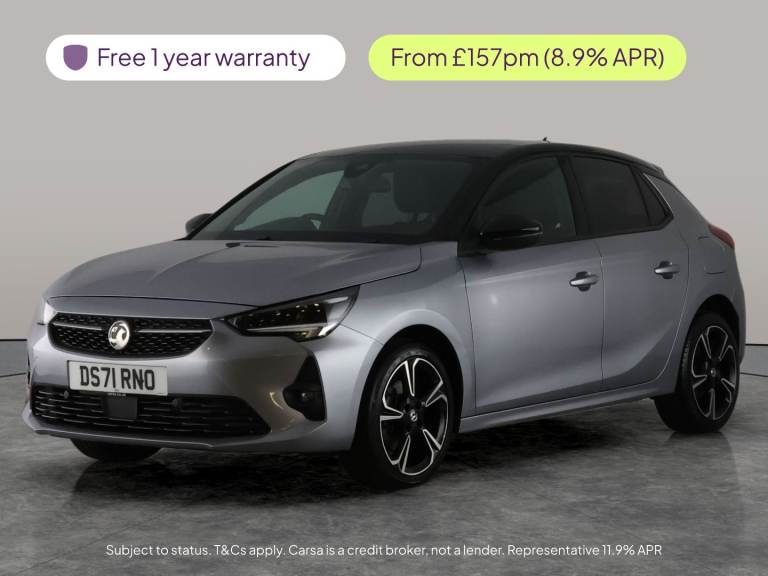 2022 Vauxhall Corsa 1.2 Turbo SRi Edition 5dr HATCHBACK PETROL Manual