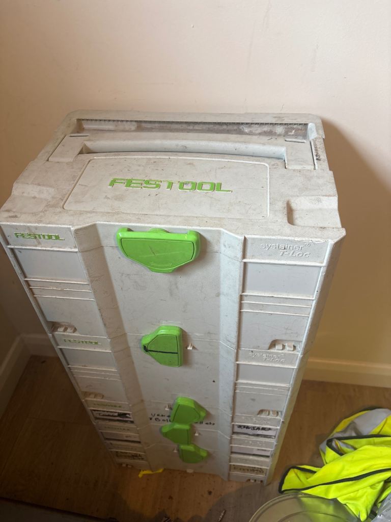 Festool Systainer Tool Box x 5 Good Condition