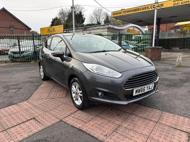 2016 Ford Fiesta 1.25 Zetec Euro 6 3dr HATCHBACK Petrol Manual