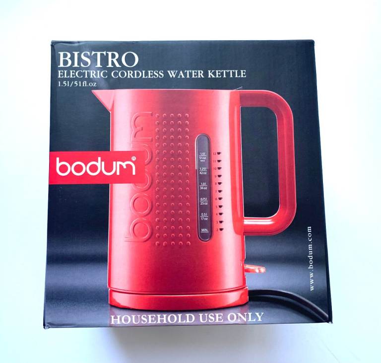 Bodum Cordless kettle (Red)