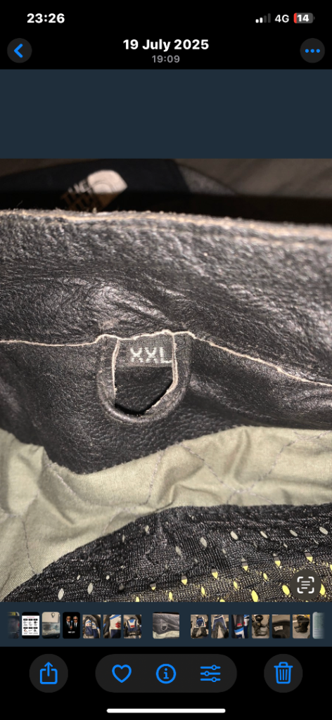 Motorcycle leathers 