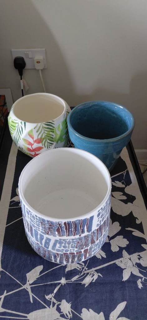 Plant pots indoors