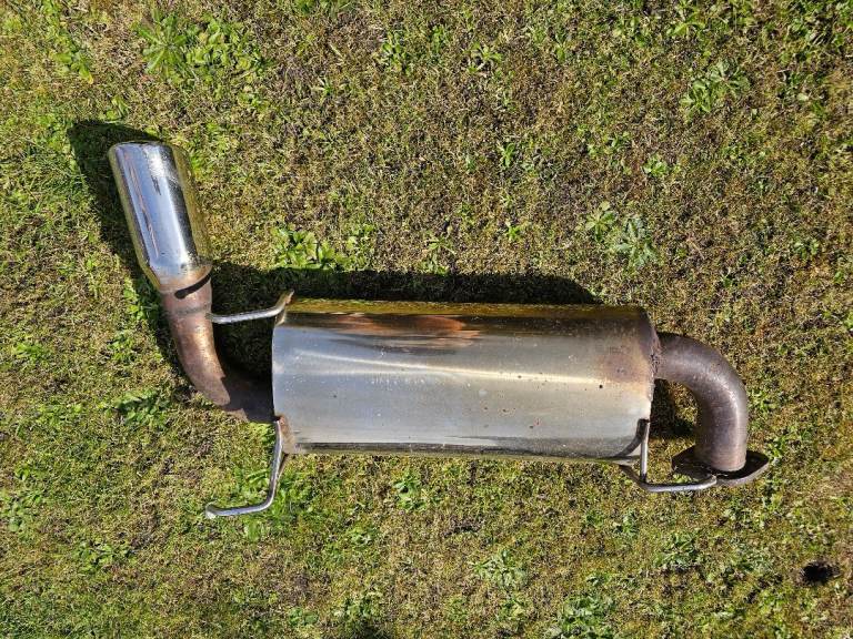 Mx5 sports exhaust back box