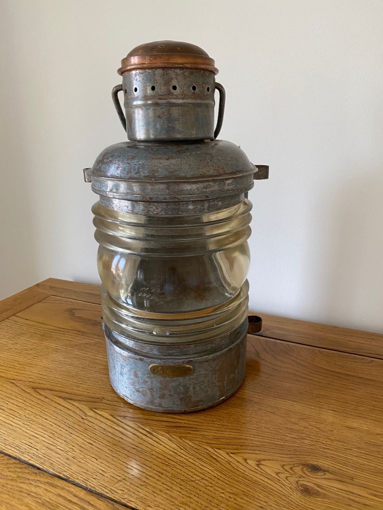Vintage, original ship lamp for sale