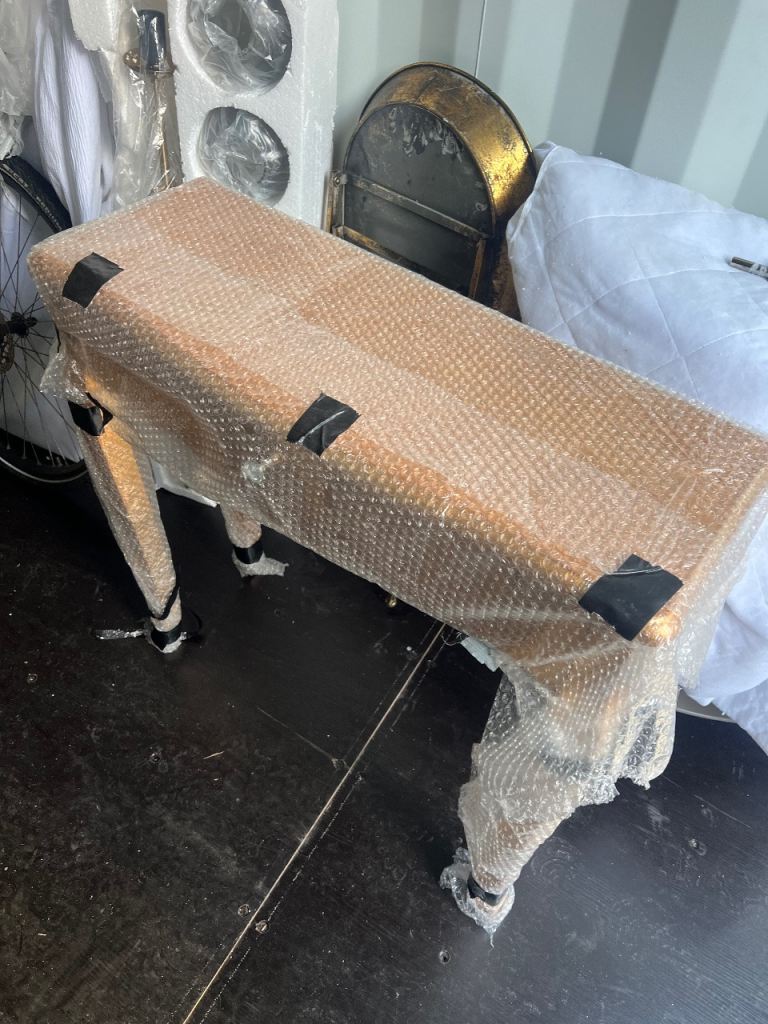 image for Gold Console table new 