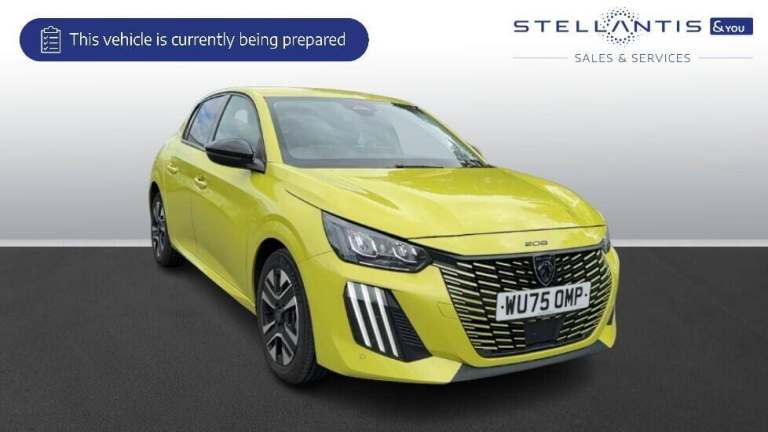 2025 Peugeot 208 1.2 Allure Hatchback 5dr Petrol Hybrid e-DSC6 Euro 6 (s/s) (110 ps) Hatchback Hy...