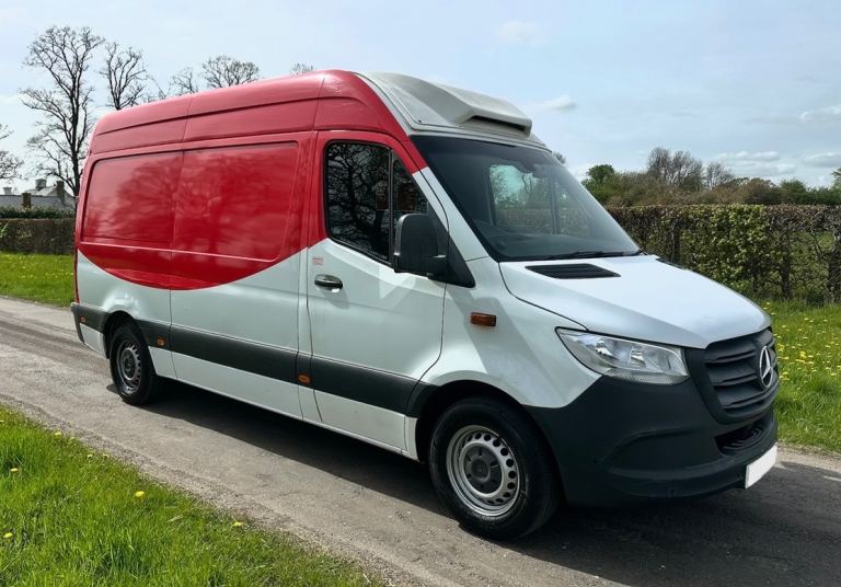 MERCEDES SPRINTER 314 MWB DIESEL 2018 68-REG FRIDGE FREEZER ENGINE PERFECT GEARBOX NEEDS ATTENTION