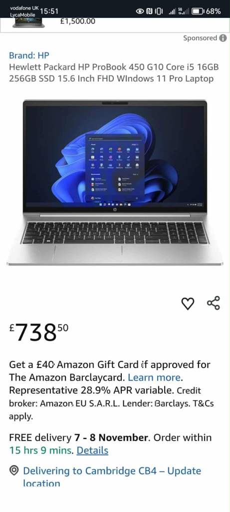 image for HP ProBook 450 G10