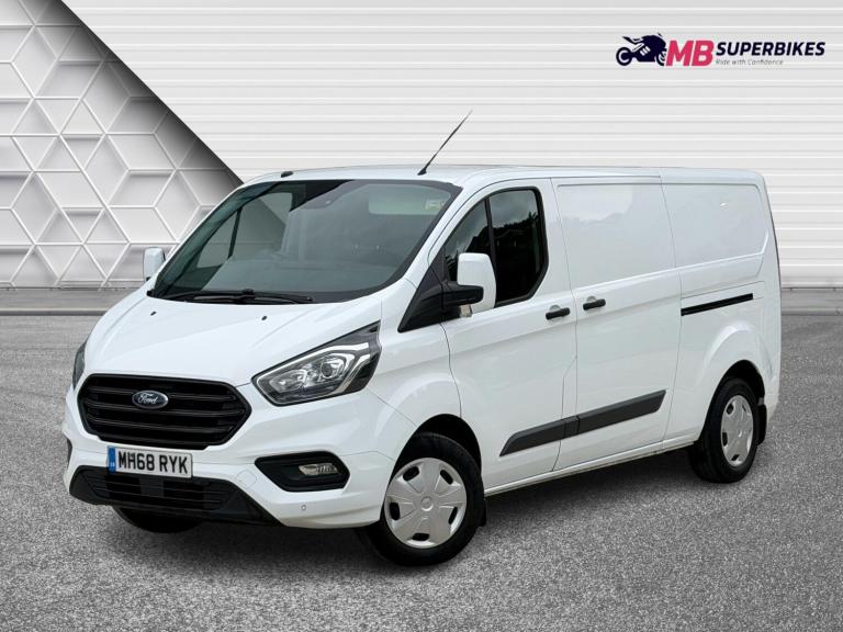 FORD TRANSIT CUSTOM TREND 2.0 TDCI 2019 (68) L2 LWB PANEL VAN + 1 OWNER + F/S/H